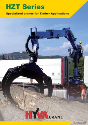 Hydraulic loading cranes Hyva Crane HZT250 L0 
