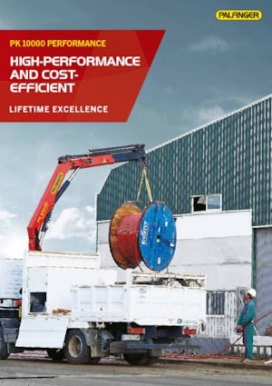 Hydraulic loading cranes Palfinger PK 10000 B