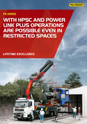 Hidrolik Vinçler Palfinger PK 100002 HPLS G