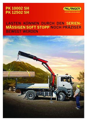 Hydraulic loading cranes Palfinger PK 12502 SH D