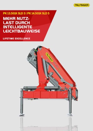 Hydraulic loading cranes Palfinger PK 14.501K SLD 5 B