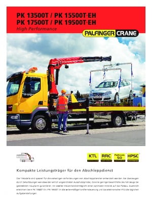 Hidrolik Vinçler Palfinger PK 17500 T C