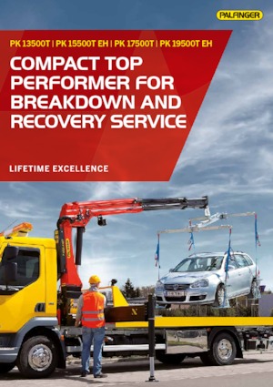 Hydraulic loading cranes Palfinger PK 17500 T C