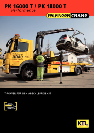 Hydraulic loading cranes Palfinger PK 18000 TC  HPLS