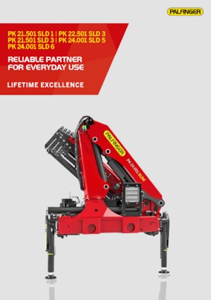 Hidrolik Vinçler Palfinger PK 21.501 SLD 3 B