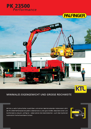 Hidrolik Vinçler Palfinger PK 23500 A
