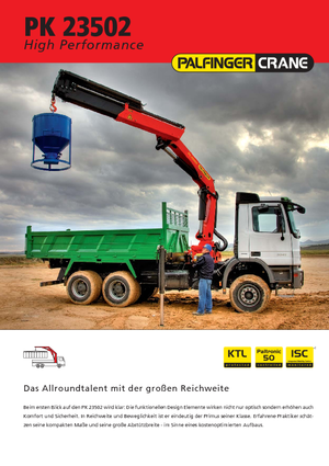 Hidrolik Vinçler Palfinger PK 23502 E