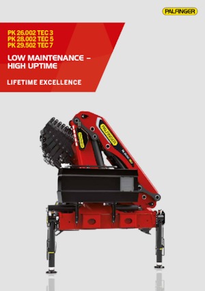 Hidrolik Vinçler Palfinger PK 28.002 TEC 5 F
