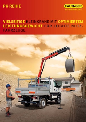Hydraulic loading cranes Palfinger PK 4200 A