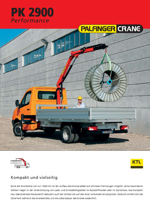 Hidrolik Vinçler Palfinger PK 2900 A