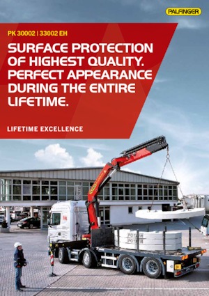Hydraulic loading cranes Palfinger PK 30002 E