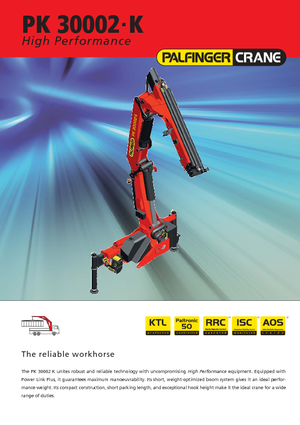 Hidrolik Vinçler Palfinger PK 30002-K A