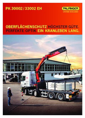Hydraulic loading cranes Palfinger PK 33002 EH G