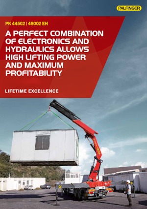 Hydraulic loading cranes Palfinger PK 44502 C