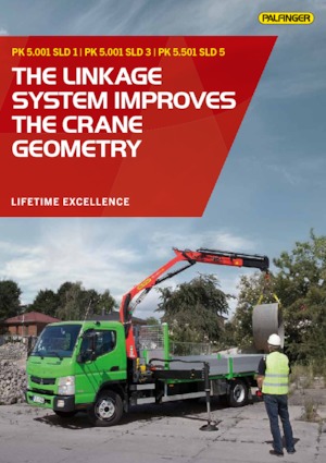 Hidrolik Vinçler Palfinger PK 5.001 SLD 3 C