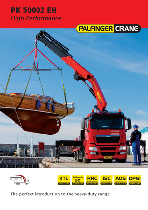 Hidrolik Vinçler Palfinger PK 50002 EH G