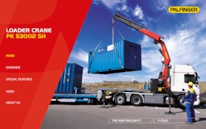 Hydraulic loading cranes Palfinger PK 53002 SH A