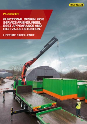 Hidrolik Vinçler Palfinger PK 76002 EH F