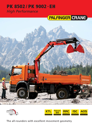 Hidrolik Vinçler Palfinger PK 8502