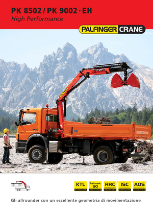 Hidrolik Vinçler Palfinger PK 8502