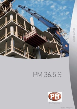 Hydraulic loading cranes PM PM 36.5 S