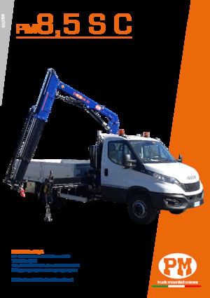 Hydraulic loading cranes PM PM 8.5 S C