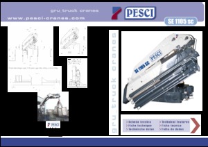 Hidrolik Vinçler Pesci SE 1105SC