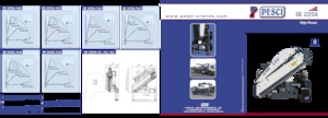Hydraulic loading cranes Pesci SE 225A