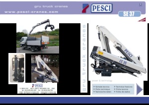 Hidrolik Vinçler Pesci SE 37