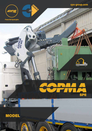 Hydraulic loading cranes COPMA 2000 SPE 900.6