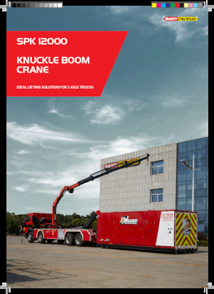 Hidrolik Vinçler Sany SPK 12000 C