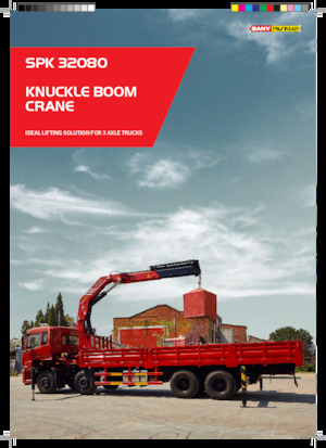 Hidrolik Vinçler Sany SPK 32080 B