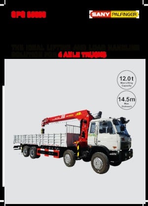 Hydraulic loading cranes Sany SPS 30000 B