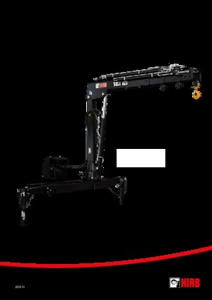 Hydraulic loading cranes Hiab T-CLX 023-2
