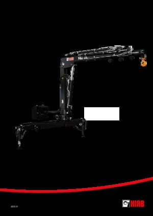 Hydraulic loading cranes Hiab T-CLX 029-2 CE