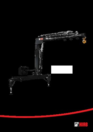 Hydraulic loading cranes Hiab T-CLX 038-3 CE