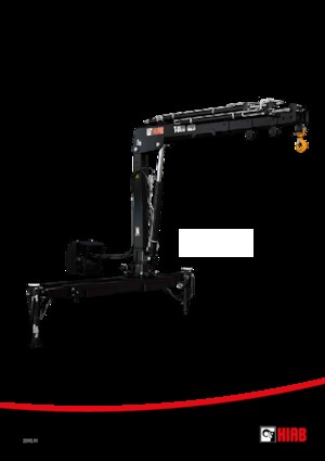 Hydraulic loading cranes Hiab T-Duo 023-3