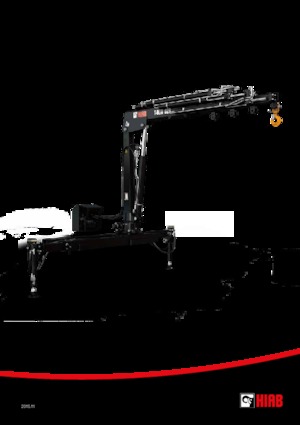 Hydraulic loading cranes Hiab T-Duo 029-2