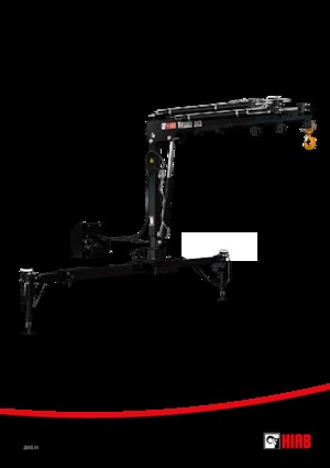Hydraulic loading cranes Hiab T-HiDuo 013-1