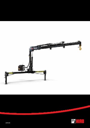 Hydraulic loading cranes Hiab T-HiDuo 018-1