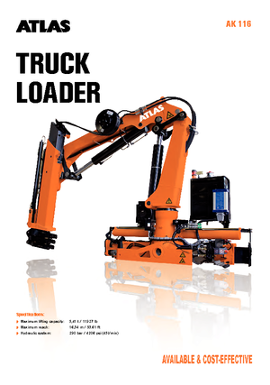 Hidrolik Vinçler T-Atlas TLC 116.3 A3