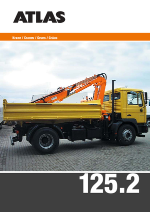 Hydraulic loading cranes T-Atlas TLC 125.2 A 1