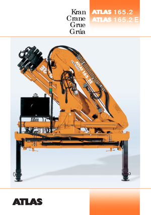 Hydraulic loading cranes T-Atlas TLC 165.2 E A 2