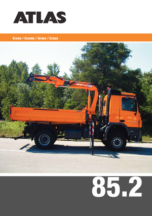 Hydraulic loading cranes T-Atlas TLC 85.2 A 2