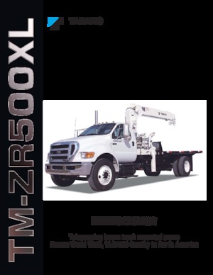 Hidrolik Vinçler Tadano TM-ZR506XL