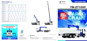 Hydraulic loading cranes Tadano TM-ZT1004H