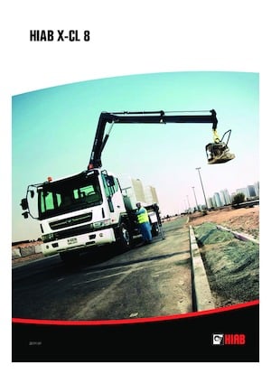 Hydraulic loading cranes Hiab X-CL 8-3 