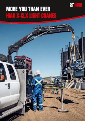 Hydraulic loading cranes Hiab X-CLX 112 E-1 