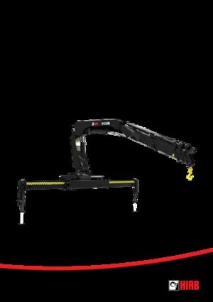 Hydraulic loading cranes Hiab X-CLX 218 B-1 