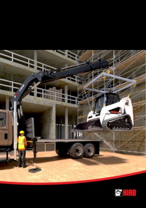 Hydraulic loading cranes Hiab X-CLX 328 EP-4